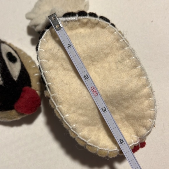 Handmade Racoon baby slippers - Picture 5 of 5